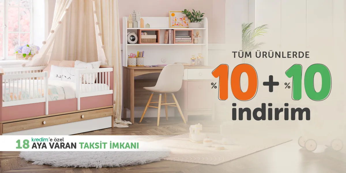 Tüm Ürünlerde %10 + %10 İndirim!