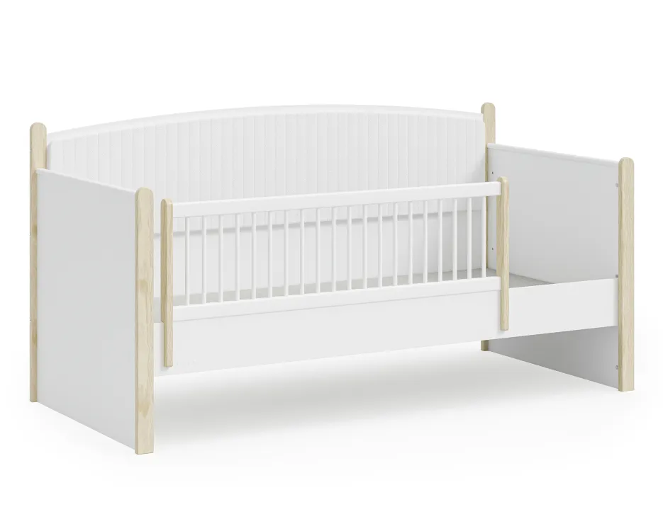 White Montessori Daybed Karyola (Korkuluksuz)