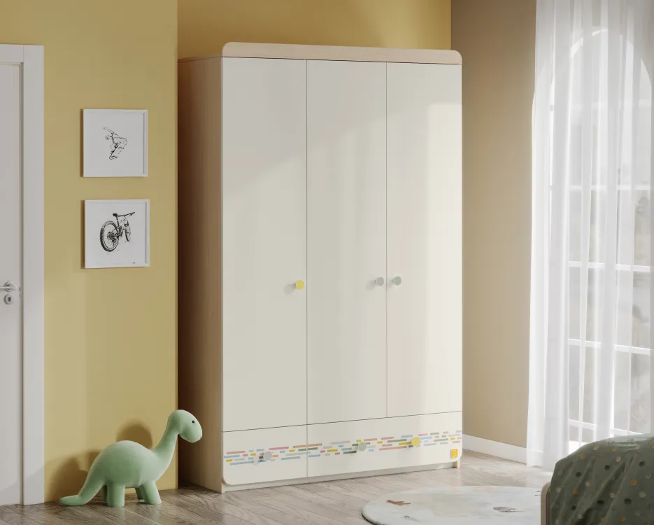 Nest 3 Kapılı Dolap