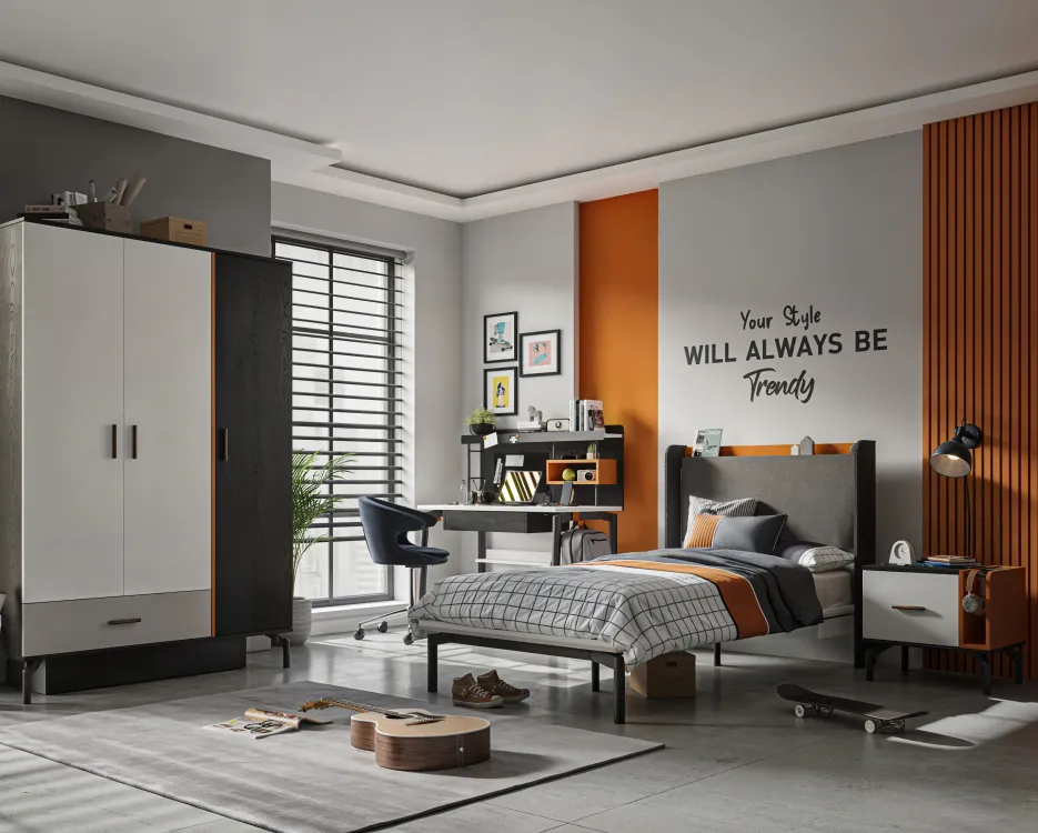 Trend Medium Başlıklı Karyola