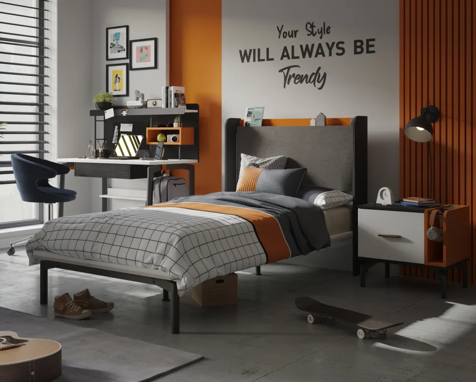 Trend Medium Başlıklı Karyola