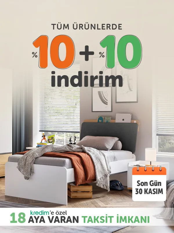 Tüm Ürünlerde %10 + %10 İndirim!