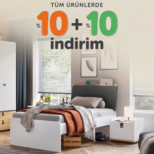 Tüm Ürünlerde %10 + %10 İndirim!