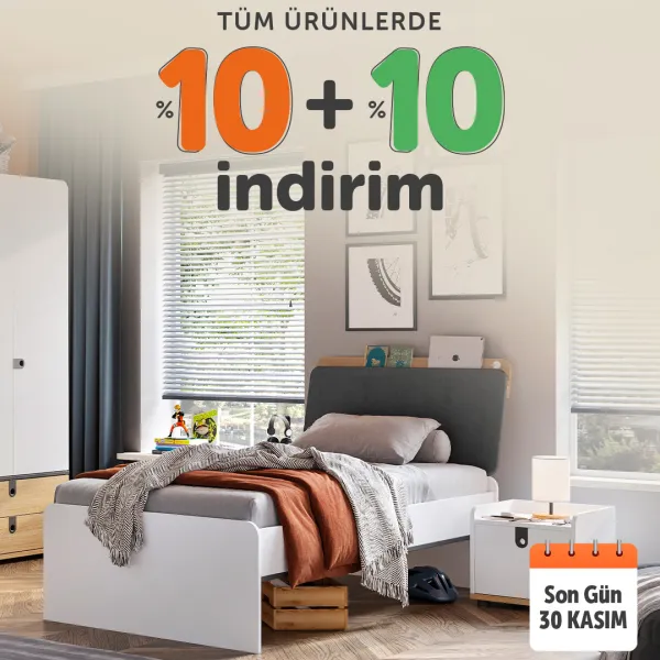 Tüm Ürünlerde %10 + %10 İndirim!