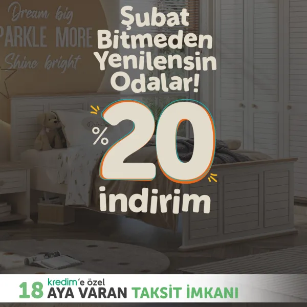 Çok Satan Seçili Newjoy Odalarında %20 İndirim!